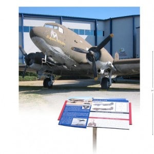 Museum of Aviation Aircraft Display Signs